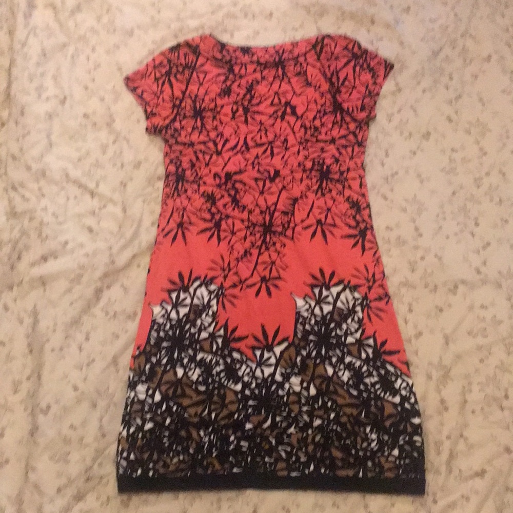 Diane Von Furstenberg Mallorie Dress in Cactus Flower Pink - Picture 2 of 9